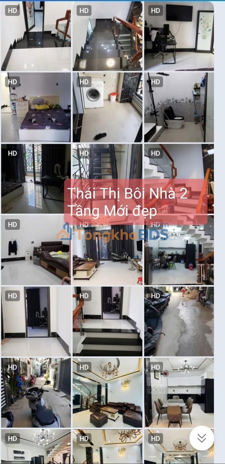 Nhà 2 Tầng Thái Thị Bôi, Thanh Khê, Đà Nẵng - 63m² Vuông Vức, Giá 5.1 Tỷ
