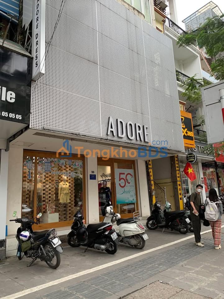 Cho thuê nhà mặt phố Thái Hà, Đống Đa - 80m2 x 5 tầng, giá 70 triệu/tháng