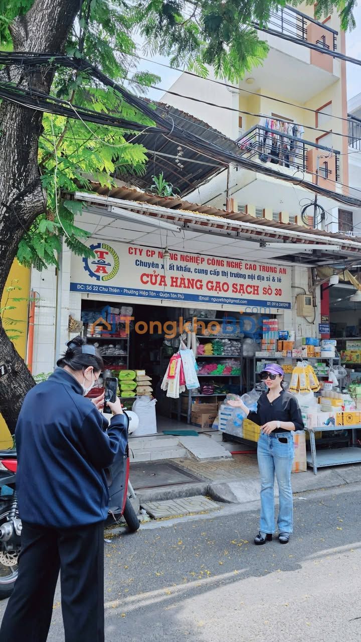 Nhà Mặt Tiền Tô Hiệu - Tân Phú 117m² Giá 16.8 Tỷ - Kinh Doanh Đắc Lợi
