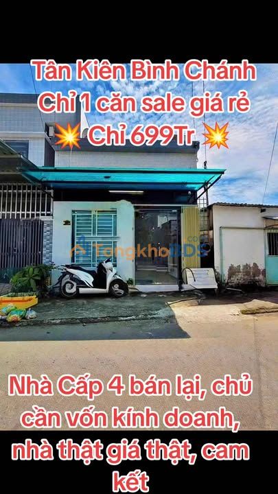 Đất Tân Kiên Bình Chánh 80m² - Hẻm Thông Rộng, Giá Tốt Đầu Tư
