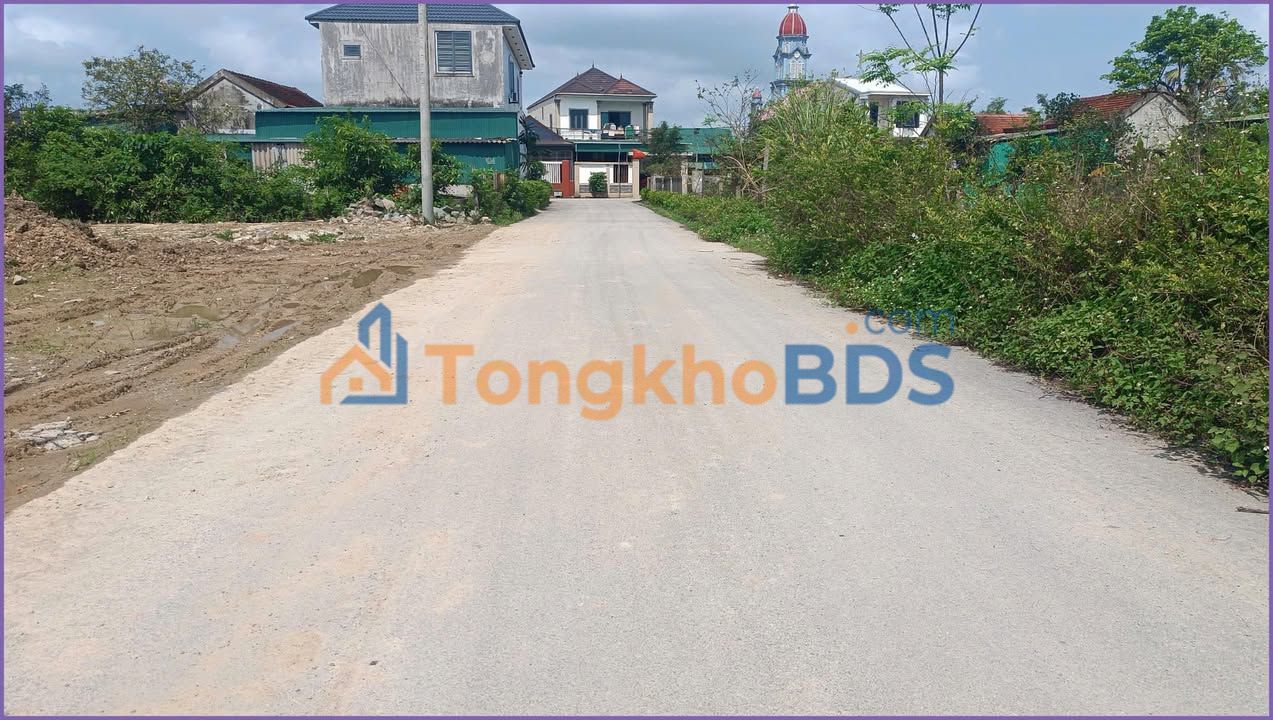 Đất nền 135m² Trần Phú, Hà Tĩnh - Sổ đỏ sẵn, giá 2 tỷ