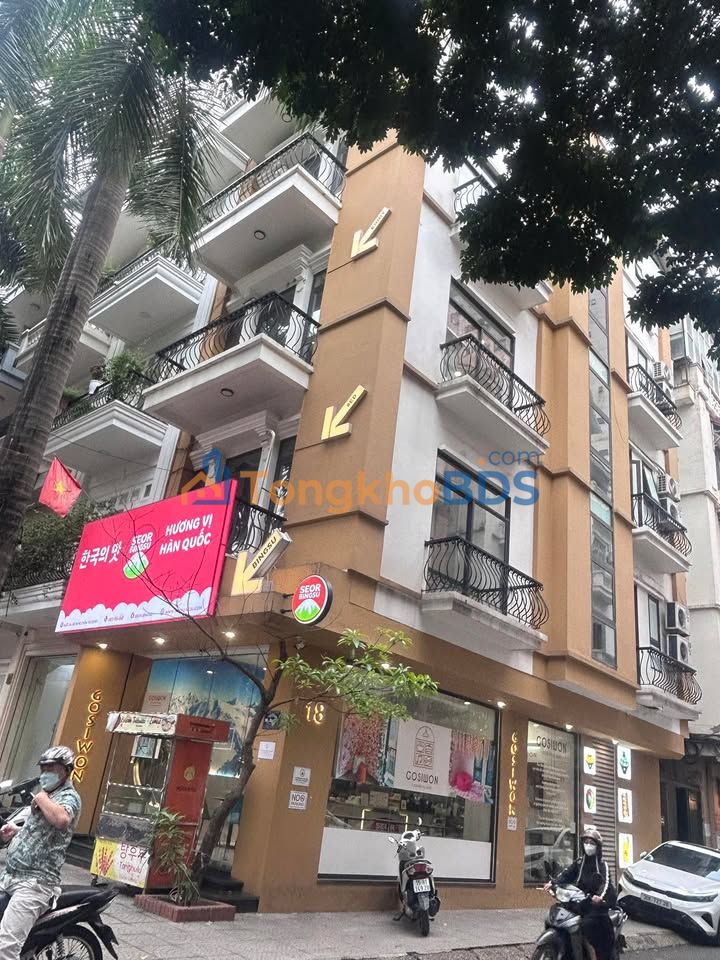 Cho thuê nhà mặt tiền Đỗ Quang, Cầu Giấy - 65m² x 5.5 tầng, kinh doanh đa ngành