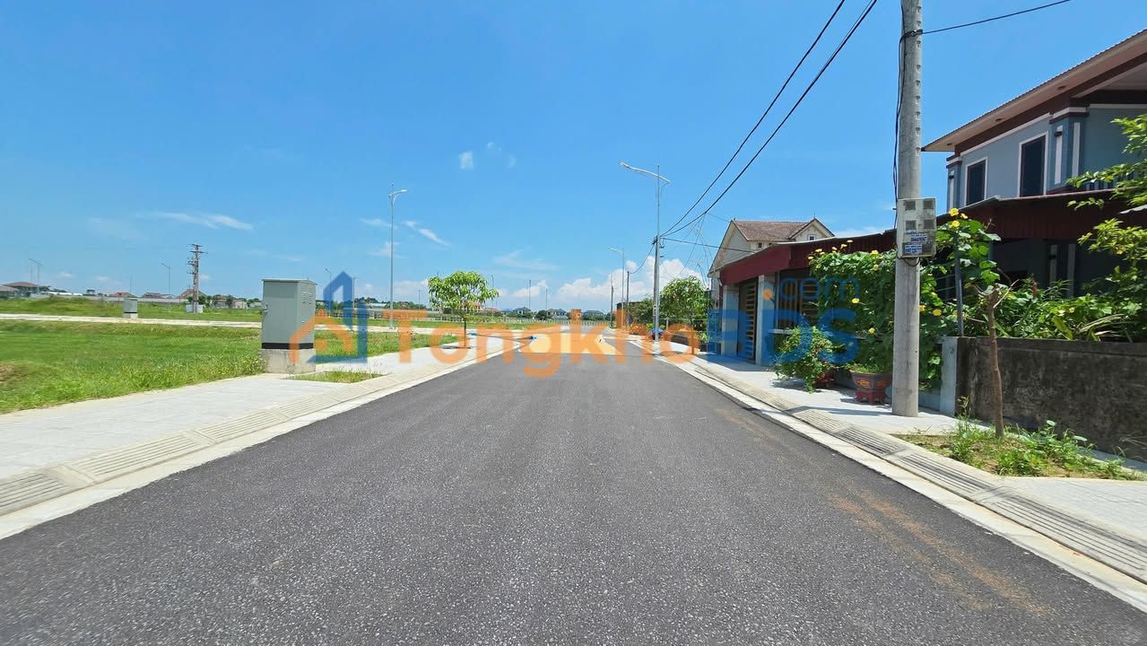 Đất nền 160m² Trần Phú, Hà Tĩnh - Đường 12m, Sổ hồng sẵn