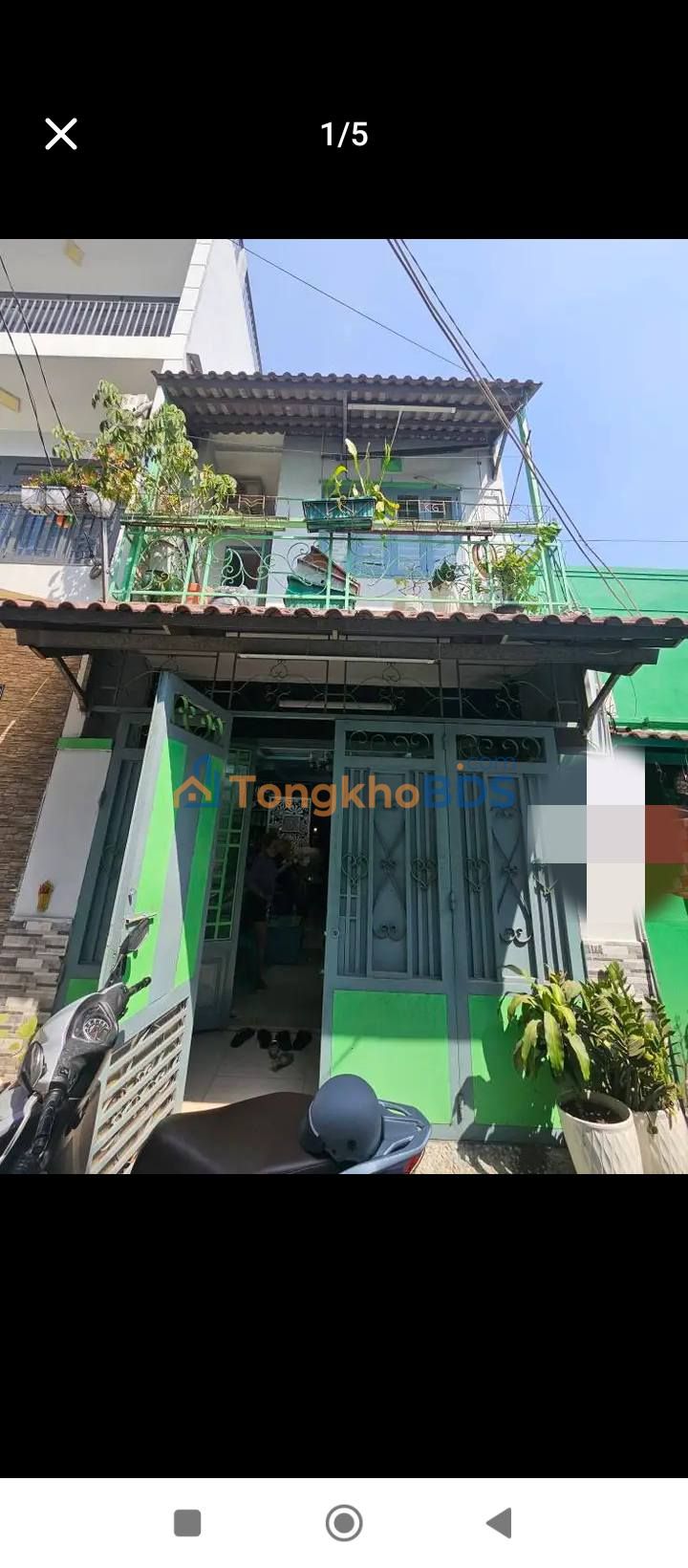 Nhà Phường Tân Tựu 40m² Giá 3.86 Tỷ - Hẻm 5m, 2 Tầng, Hướng Nam