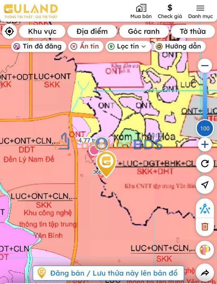 Bán Gấp Đất Nền Phú Bình 162m² Đối Diện KCN Yên Bình - Sổ Hồng Sẵn
