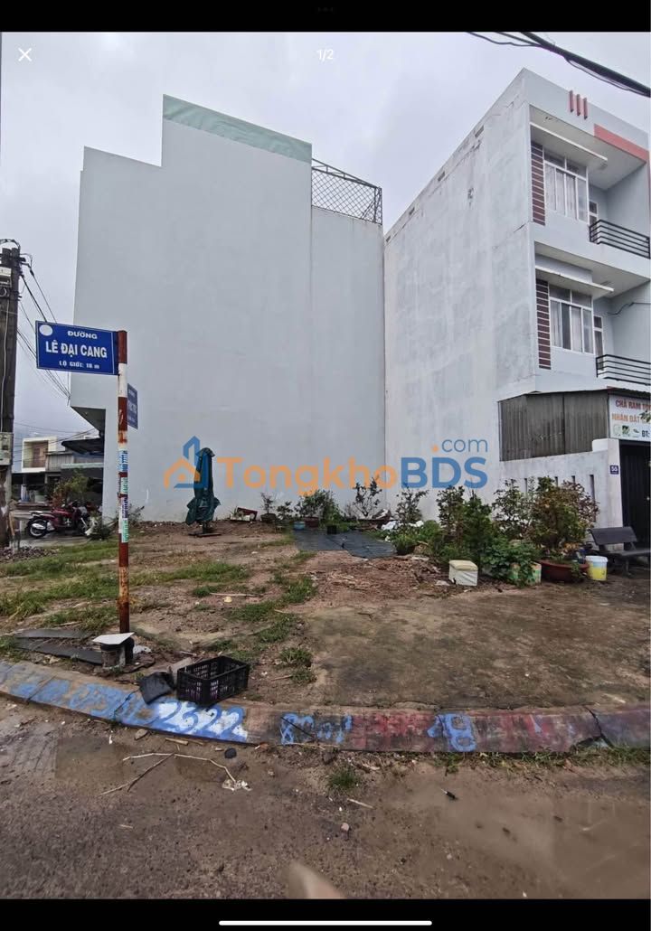 Đất Lô Góc Lê Đại Cang, Quy Nhơn 79.85m² - Kinh Doanh Đắc Lợi, Sổ Đỏ Chính Chủ