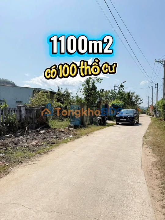 Đất Nền Quy Nhơn 1100m² Sổ Đỏ Sẵn - Giá Tốt Đầu Tư