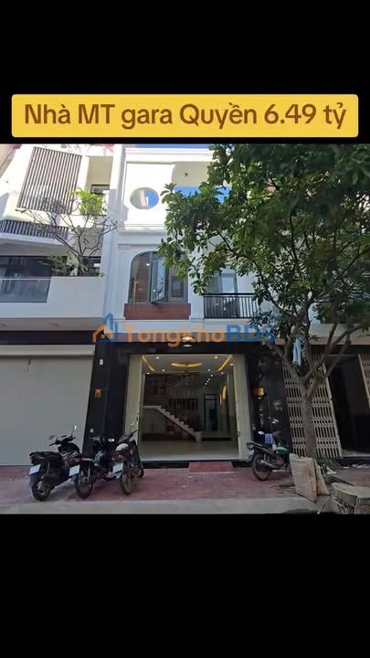 Nhà Mặt Tiền Gara Quyền, Quy Nhơn 80m² - Sổ Hồng Riêng, Giá 6.49 Tỷ