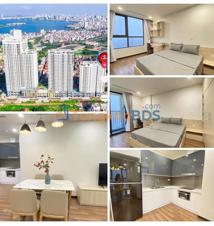 Cho thuê căn hộ Kosmo 85m² - 3PN full nội thất mới, ban công ĐN - 15 triệu