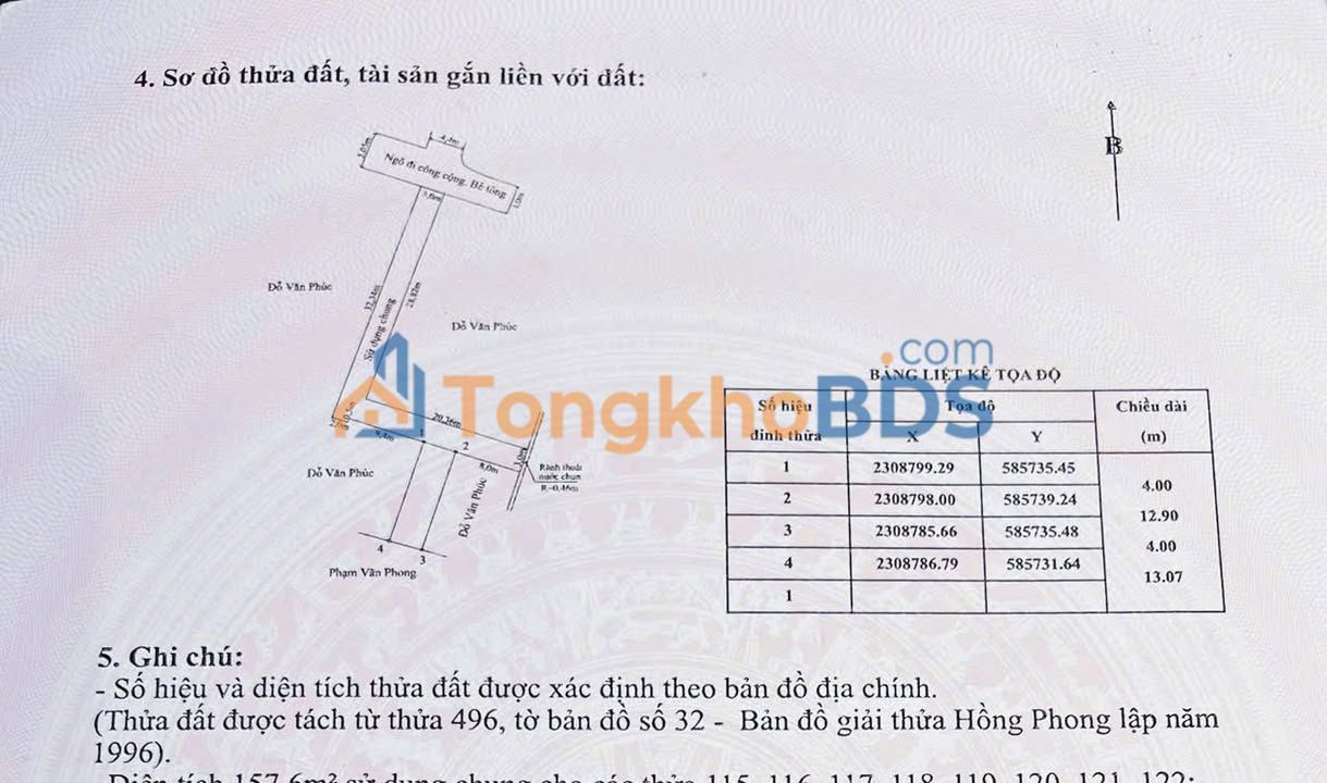 Bán Đất Nền Phường Hồng Phong, An Dương, Hải Phòng - 50m² - Giá 1.25 Tỷ
