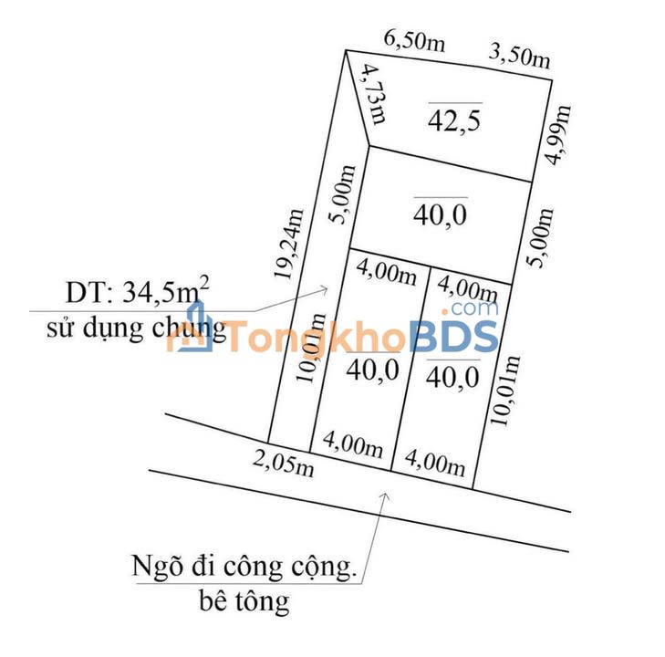 Đất Hoàng Mai 40m² - Sổ đỏ sẵn sàng, giá 1.05 tỷ - Bán gấp!