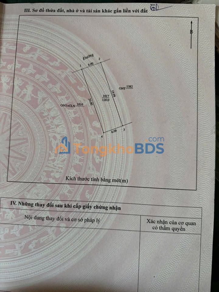 Đất Nền Trường Lân Nghi Lộc 120m² - Sổ Đỏ Chính Chủ, Giá 1.99 Tỷ