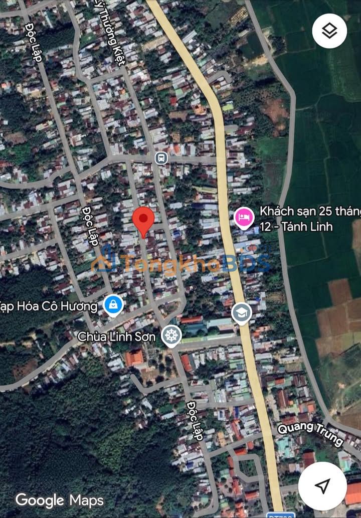 Bán Đất Nền Mặt Tiền Lạc Hoá, Tánh Linh - 140m² - Sẵn Sổ Hồng