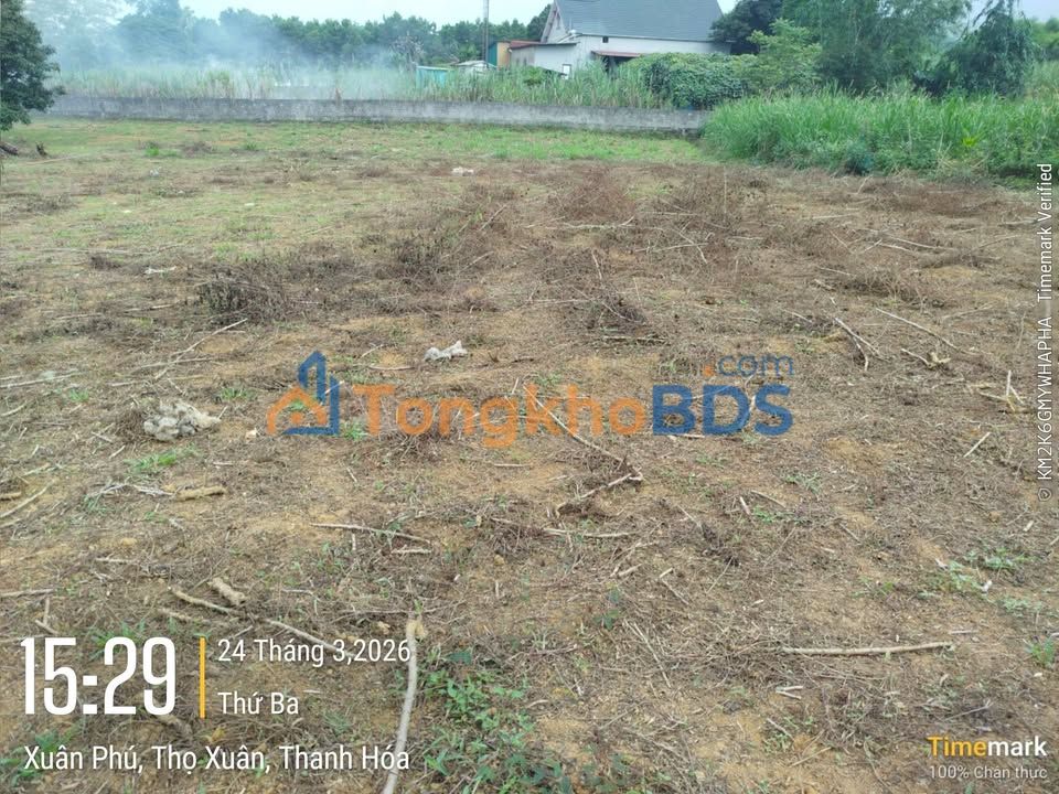 Đất nền Sao Vàng - Thọ Xuân 360m² - Sổ đỏ thổ cư, ô tô tránh