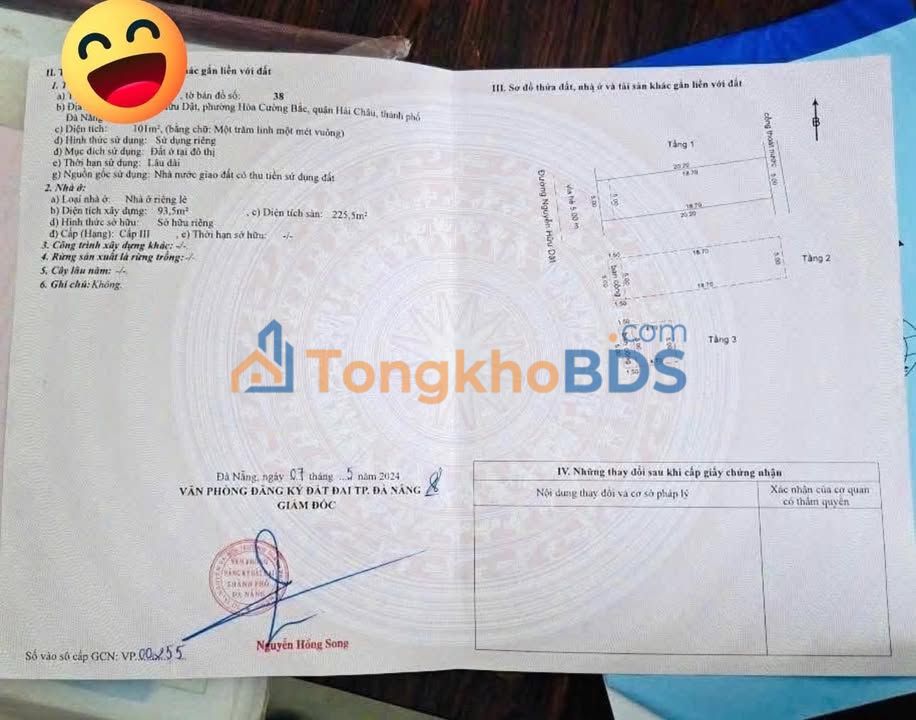 Nhà Mặt Tiền Nguyễn Hữu Dật Đà Nẵng - Kinh Doanh Sầm Uất, 101m², 13.5 Tỷ