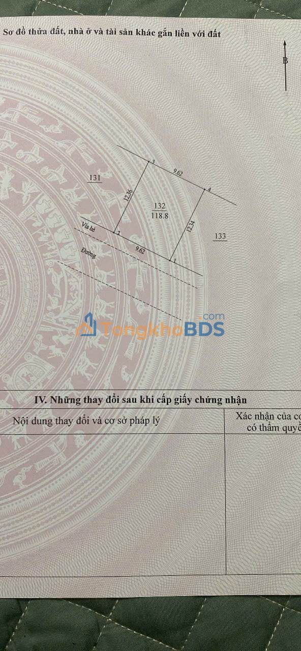 Bán Đất Di Trạch Hoài Đức 118.8m² - Mặt Tiền Rộng, Giá Tốt