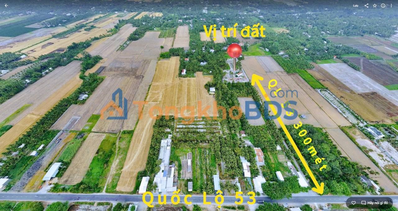 Đất Vườn Vĩnh Long 1123m² - Sẵn Nền Xây Nhà Nghỉ Dưỡng, Cách QL53 150m