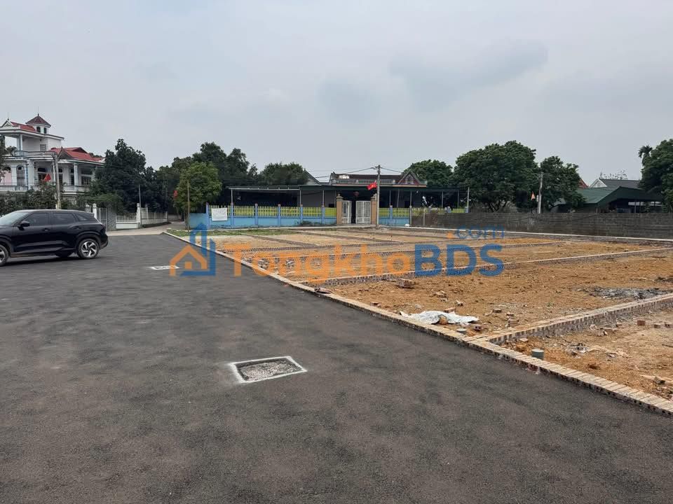 Đất nền 105m² - 2 mặt đường thôn An Thái, Ba Vì - Giá 1 tỷ