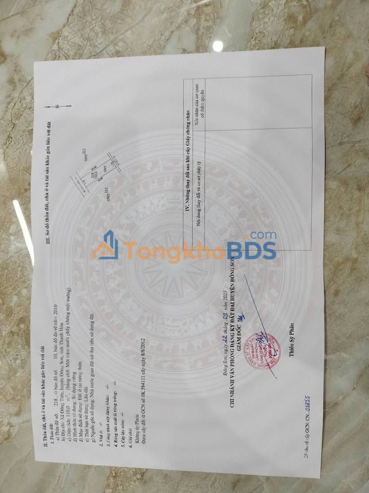 Đất Nền Vàng Triệu Sơn 110m² - Kế Cao Tốc, Sẵn Sàng Đầu Tư