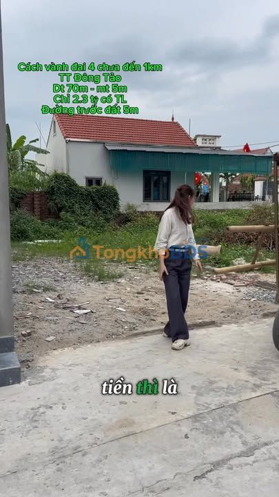 Đất nền Đông Anh 70m² - Sổ đỏ chính chủ, ngay vành đai 4