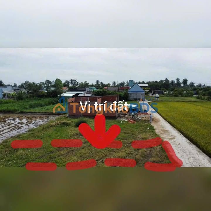 Đất thổ cư 147m² tại Gò Công Tây, Tiền Giang - Sổ hồng sẵn sàng giao dịch