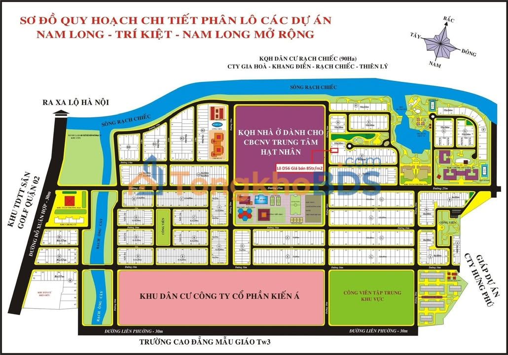 Đất Nền 200m² KDC Nam Long, TP. Thủ Đức - Kinh Doanh Đa Ngành