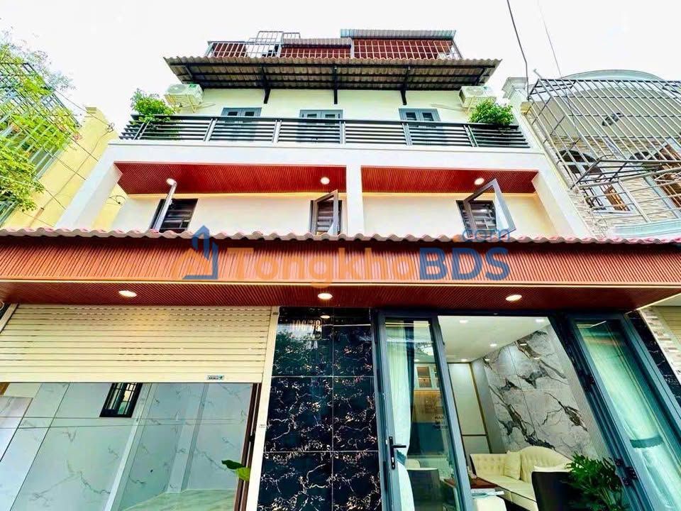 Cho thuê nhà Gò Vấp 36m² - Xe hơi vào nhà, 4 tầng, 12 triệu/tháng