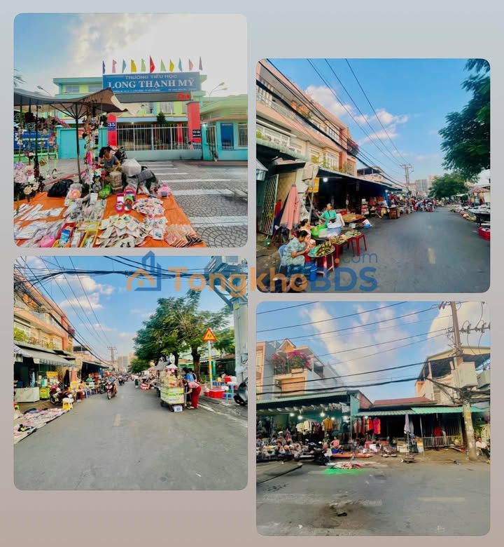 Nhà Mặt Tiền Chợ Gò Công - Thủ Đức, 184.7m², Kinh Doanh Sầm Uất