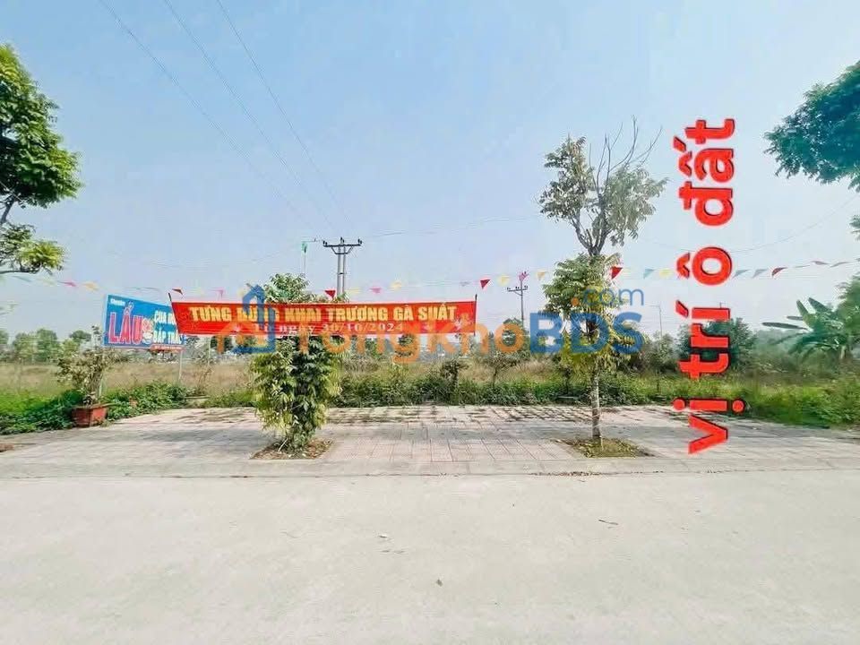 Đất nền 100m² Liễn Sơn, Lập Thạch - Vị trí kinh doanh đắc địa, sổ đỏ sẵn