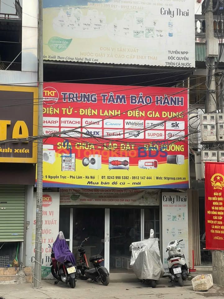 Cho thuê mặt bằng kinh doanh 70m² mặt tiền 4.6m - Nguyễn Trực, Hà Đông