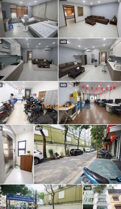 Cho thuê nhà riêng 7 tầng có thang máy, mặt tiền 65m² đường Trần Quốc Hoàn, Cầu Giấy