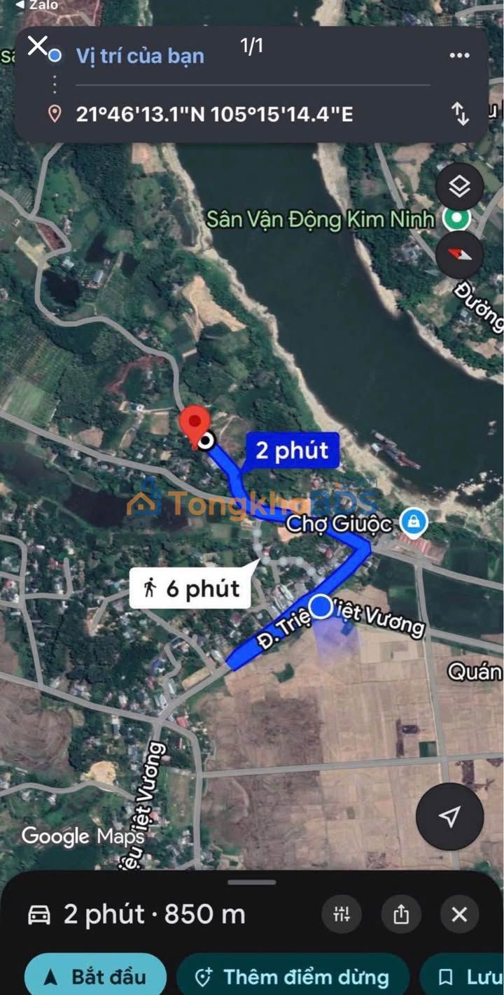 Đất thổ cư 110m² Bắc Mê, Hà Giang - Đầu tư sinh lời vài trăm triệu