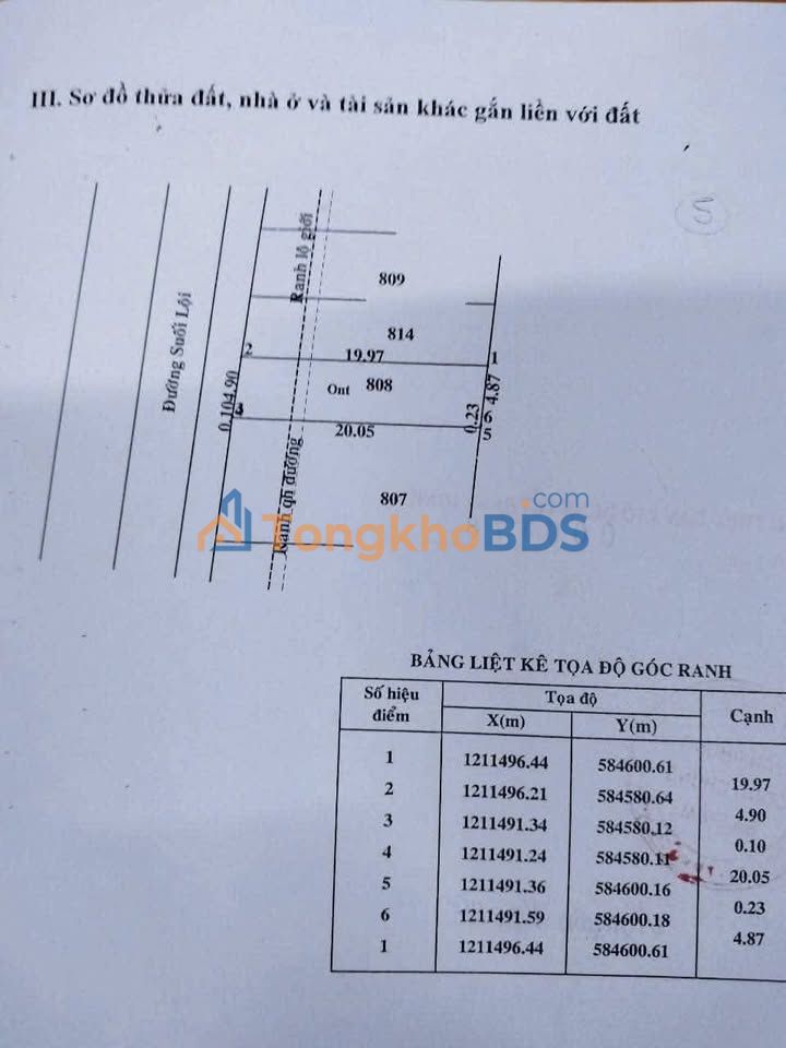 Đất Mặt Tiền Suối Lội Củ Chi 100m² - Kinh Doanh Sầm Uất 2.9 Tỷ