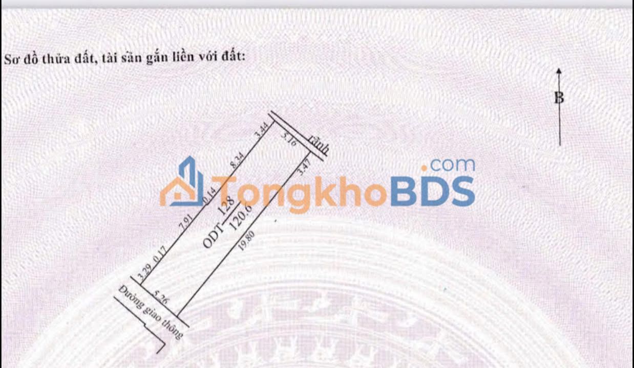 Đất nền 120m² Hoàng Văn Thụ, TP Bắc Giang - Ô tô vào tận nơi