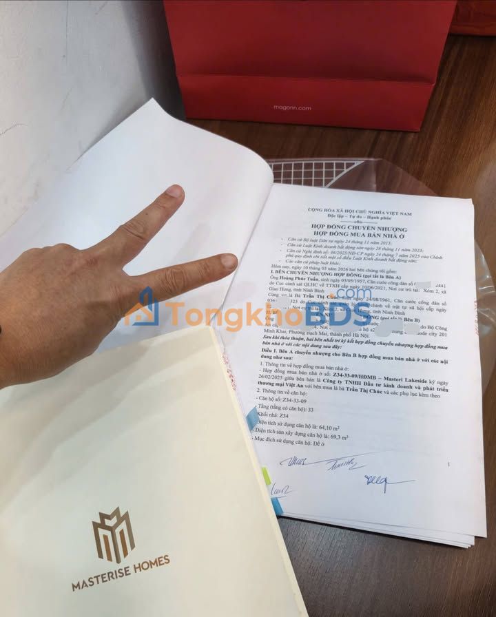 Chung cư KBC Hà Đông 64m² - Căn góc 2PN+ view biệt thự, sẵn sàng bàn giao T6/2026