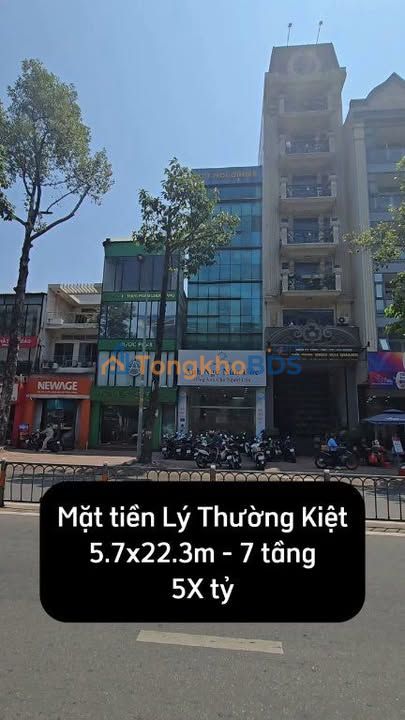 Nhà Mặt Tiền Lý Thường Kiệt, Quận 10 - 7 Tầng Kinh Doanh Đỉnh Cao
