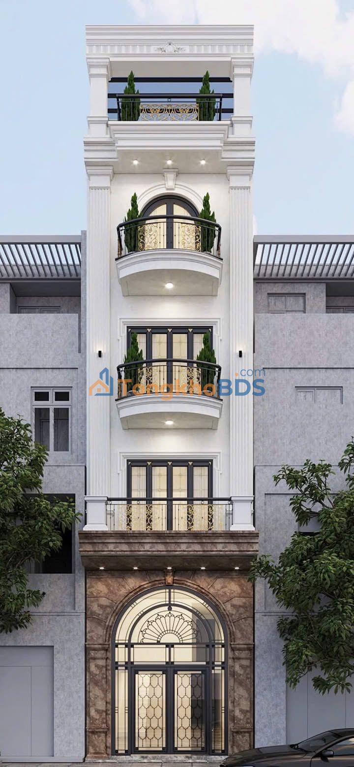 Cho thuê nhà Hoàng Hoa Thám, Bắc Ninh - 7PN khép kín, full nội thất, giá 80 triệu