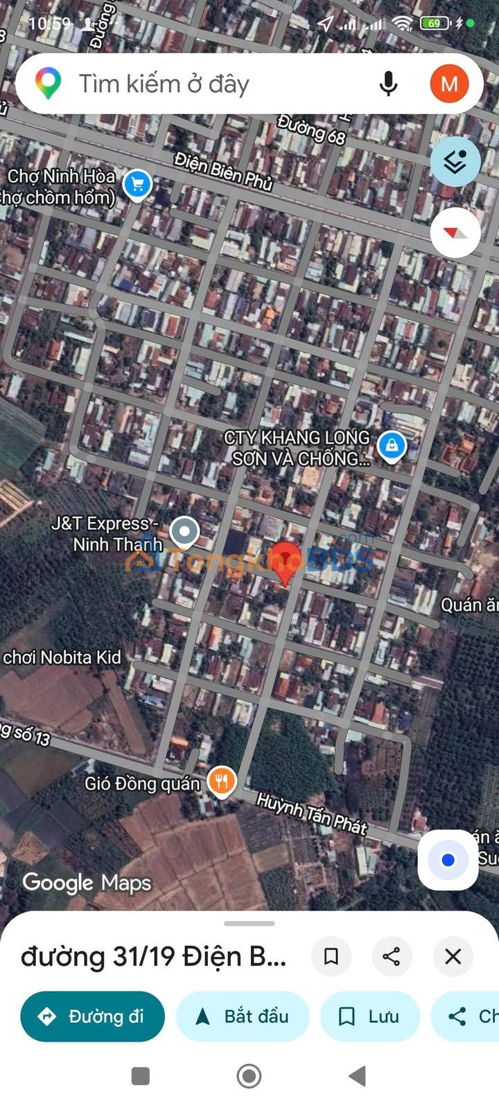 Đất nền 125m² 2 mặt tiền đường Huỳnh Tấn, TP Tây Ninh - Cơ hội đầu tư