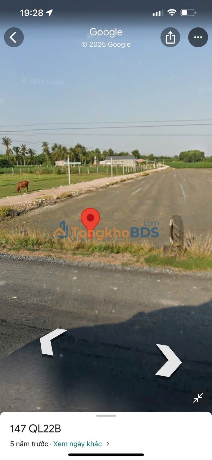 Bán Đất Mặt Tiền QL22B Gò Dầu, Tây Ninh 675m² - Giá Tốt 180 Triệu/m²