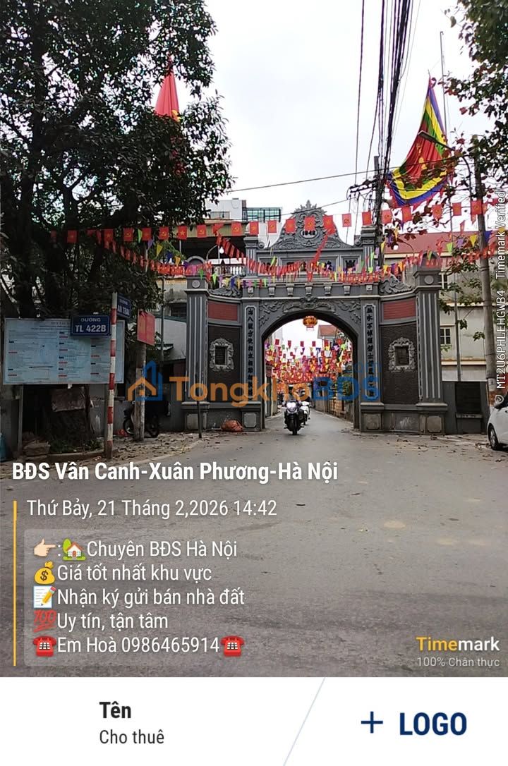 Đất Lô Góc 34m² Vân Canh, Hoài Đức - Giá Tốt, Sẵn Sàng Chốt!