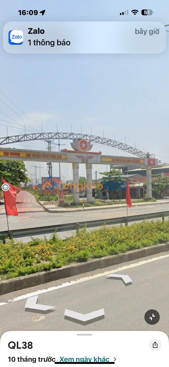 Bán Đất Đấu Giá Đại Cương Kín Hà Nam 108m² - Sổ Đỏ Sẵn Tên