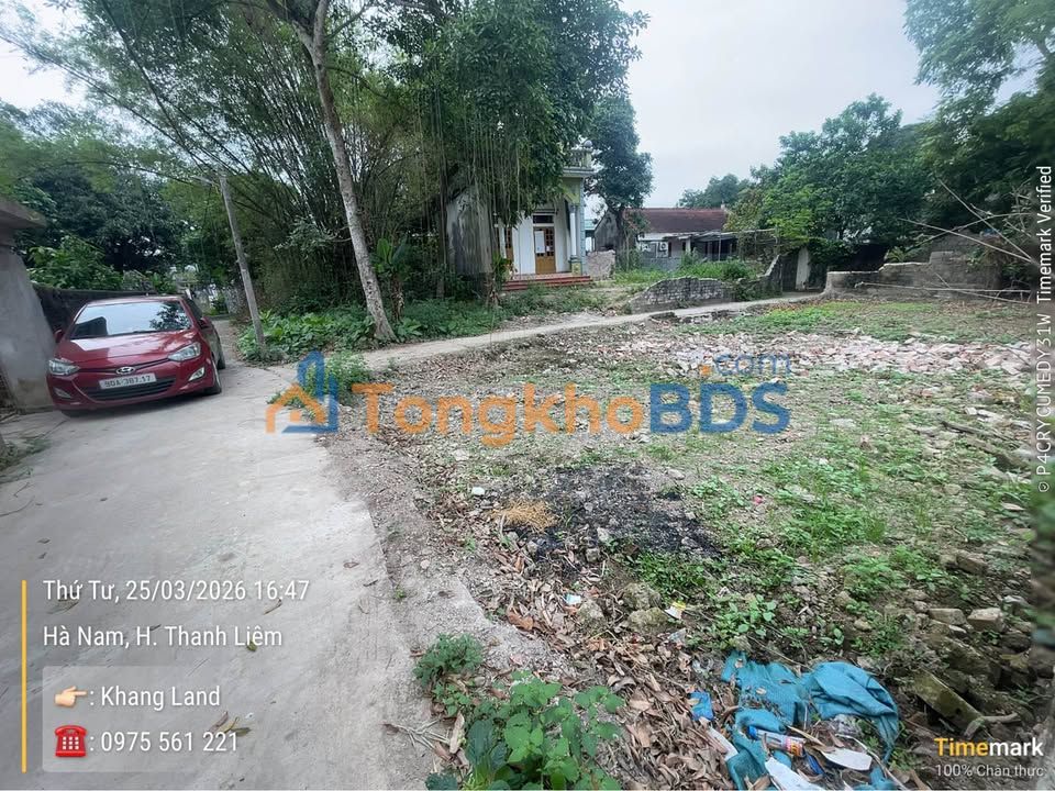 Bán Đất Lô Góc Phủ Lý 71m² - Sổ Đỏ Full Cư, Ô Tô Tận Nơi