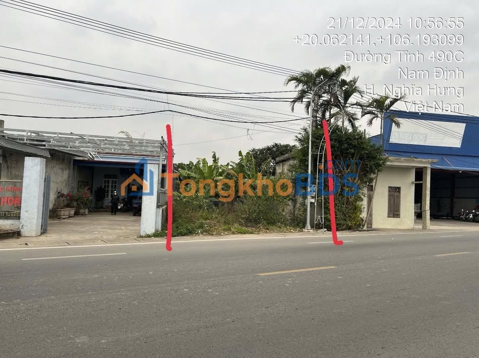 Đất Vàng Nghĩa Hưng, Nam Định - Sát KCN, Mặt Tỉnh Lộ 490, 348m²