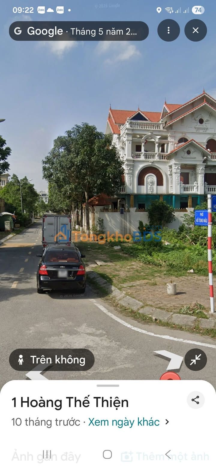 Đất nền Hồ Tùng Mậu, Duy Tiên 96m² - Hướng Đông, Sổ đỏ chính chủ