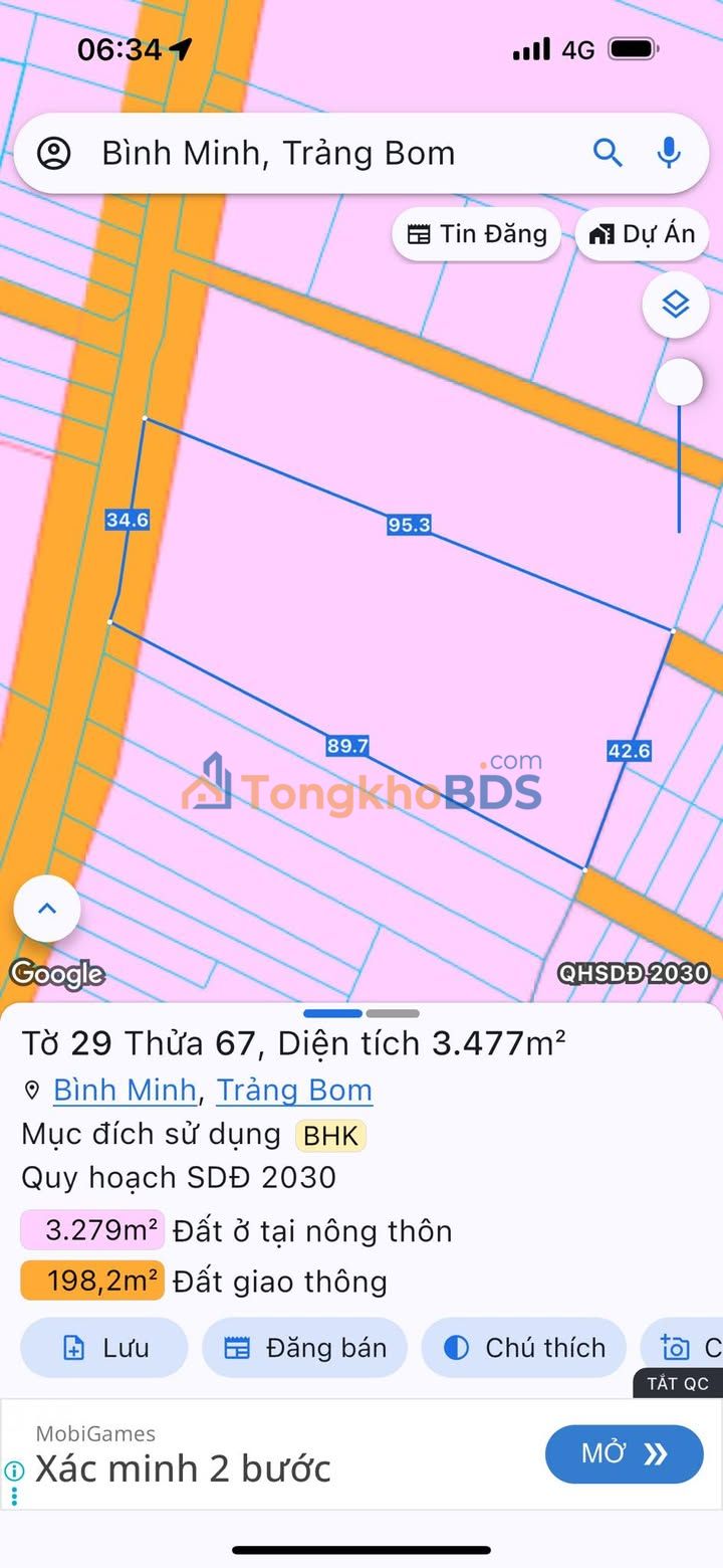 Bán Đất Nền Đồng Nai 3600m² - Sổ Hồng Chính Chủ, Sẵn Sàng Xây Dựng
