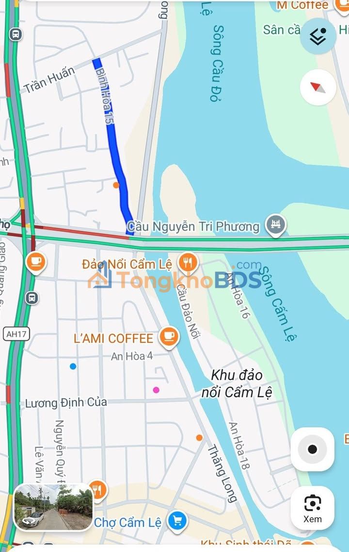 Đất nền Cẩm Lệ 355m² view công viên - Giá tốt 16.3 tỷ