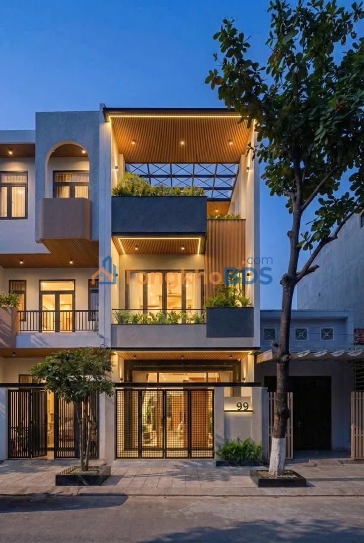 Nhà Mặt Tiền Hoà Minh 21, Liên Chiểu - 72m² Sổ Hồng, Gần Biển, Full Nội Thất