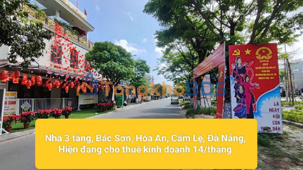 Nhà 3 Tầng Kinh Doanh Dòng Tiền 14 Triệu/Tháng - Đối Diện Công Viên, Liên Chiểu, Đà Nẵng