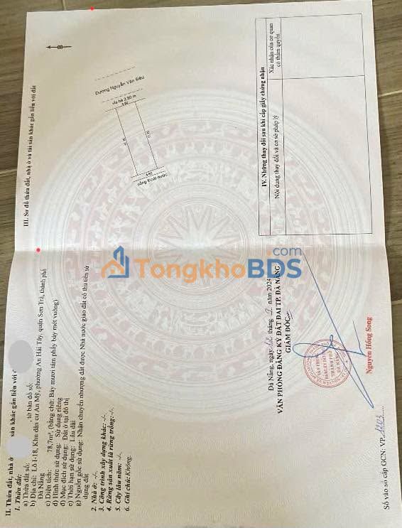 Nhà Mặt Tiền Nguyễn Văn Siêu 78m² - Ngay Trục Cầu Rồng Đà Nẵng