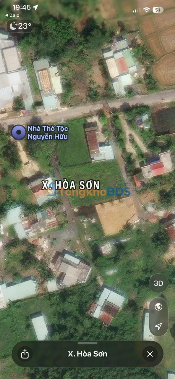 Đất trồng cây 630m² Hòa Sơn, Đà Nẵng - Sổ đỏ sẵn sàng, giá 700 triệu